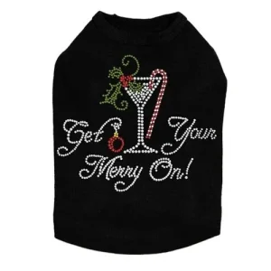 Christmas Martini Dog Tank - Many Colors