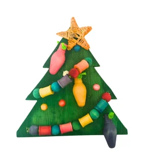 Christmas Trees Bird Toy (side hanging)