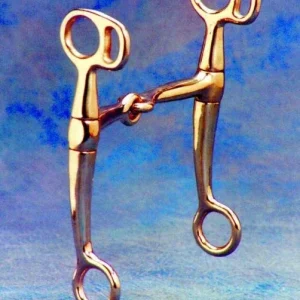 Chrome Plated Tom Thumb Snaffe Bit 5 Brn
