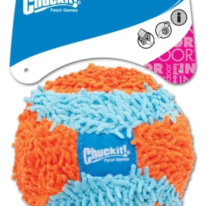 Chuckit! Indoor Ball Dog Toy Blue/Orange MD