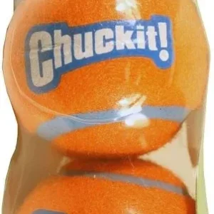 Chuckit Tennis Ball Shrinkwrap - 2 Pack Orange
