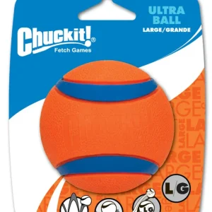 Chuckit! Ultra Ball Dog Toy Blue/Orange LG