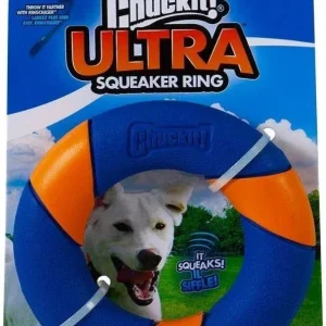 Chuckit Ultra Squeaker Ring Dog Toy
