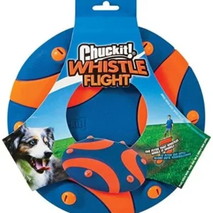 Chuckit Whistle Flight Disc Dog Toy