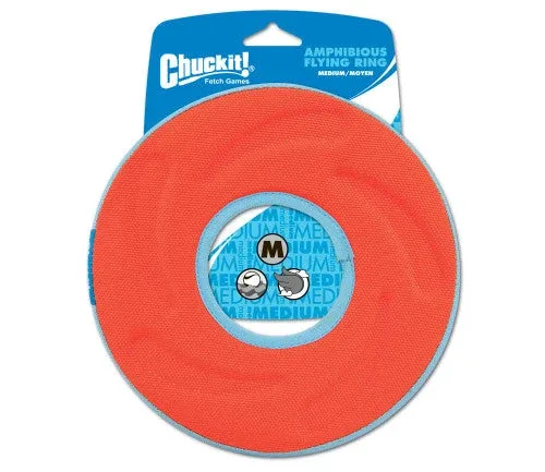 Chuckit! ZipFlilght Flying Ring Dog Toy Assorted MD - Image 2