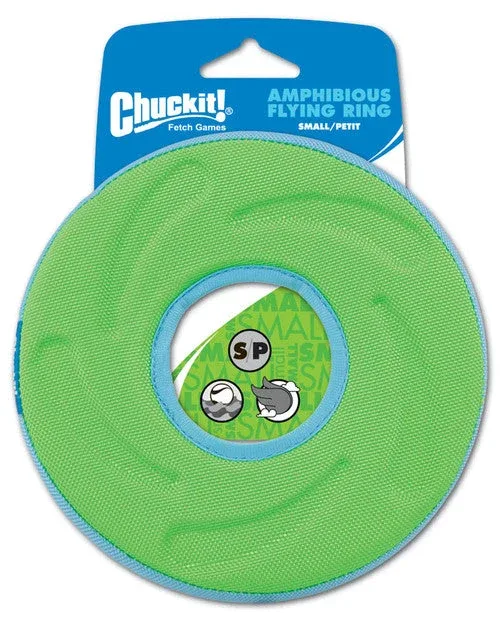 Chuckit! ZipFlilght Flying Ring Dog Toy Assorted SM - Image 2
