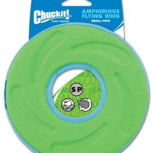 Chuckit! ZipFlilght Flying Ring Dog Toy Assorted SM