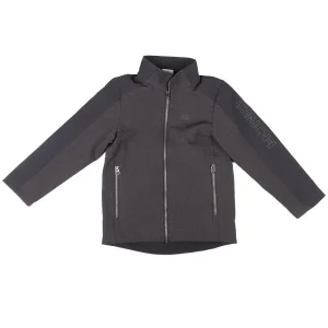 Cinch Boy's Brown Logo Sleeve Bonded Jacket