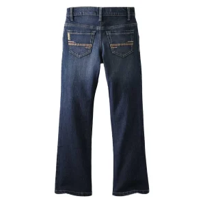 Cinch Boy's Dark Stonewash Slim Jeans