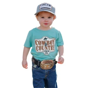Cinch Infant Blue Cowboy Country Tee Shirt