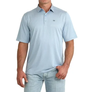 Cinch Men's Blue ArenaFlex Polo