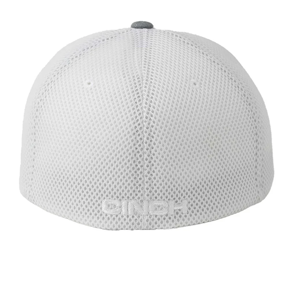 Cinch Men's Grey Flex Fit Cap - Image 2