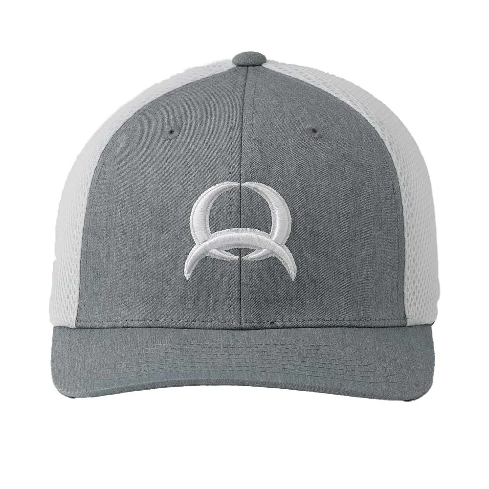 Cinch Men's Grey Flex Fit Cap