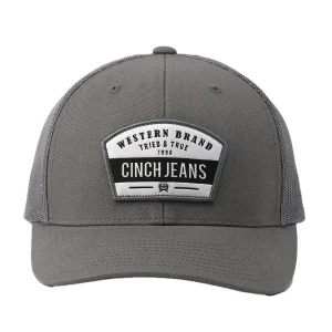 Cinch Men's Grey Western Brand Cap