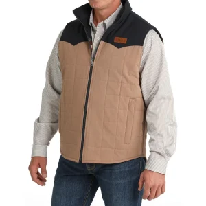 Cinch Men's Reversible Khaki Vest