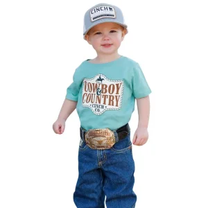 Cinch Toddler Blue Cowboy Country Tee Shirt