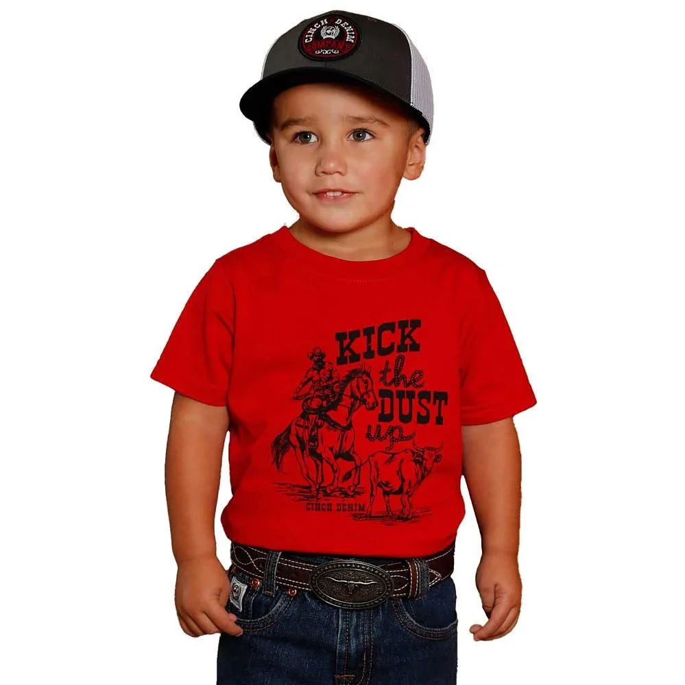 Cinch Toddler Boy's Kick The Dust Tee Shirt