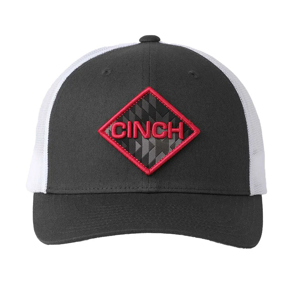 Cinch Womens Grey Logo Trucker Cap - Image 2