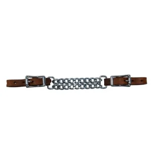 Circle Y Harness 4in Double Flat Curb Chain