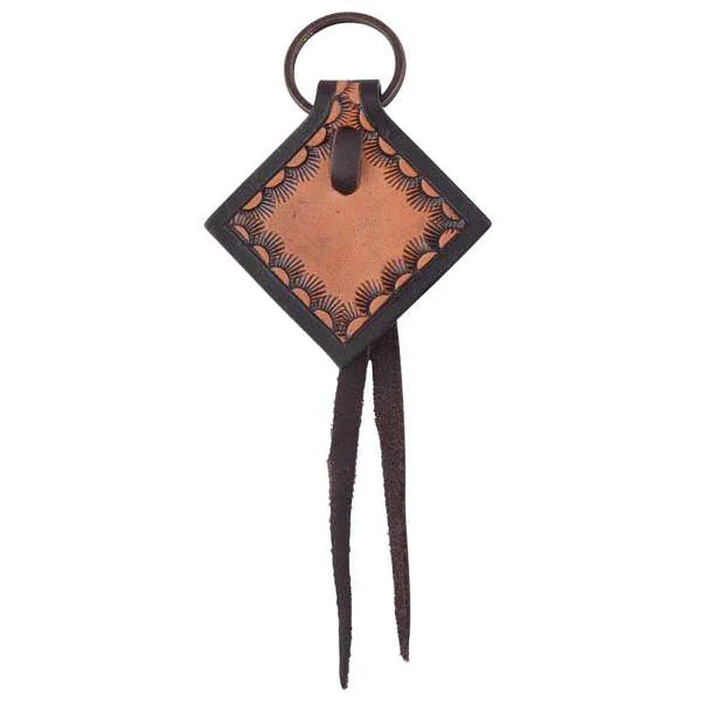 Circle Y Saddlery Border Diamond Keychain