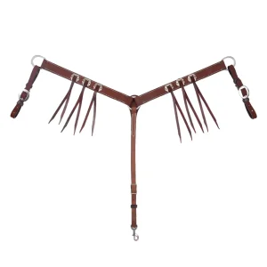 Circle Y Saddlery Burnett Chestnut Breast Collar