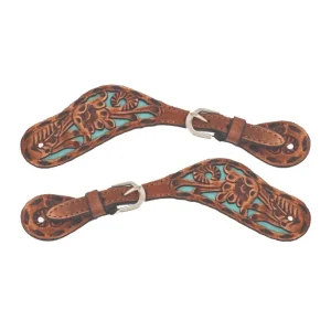 Circle Y Saddlery Carico Ladies and Youth Western Spur Straps