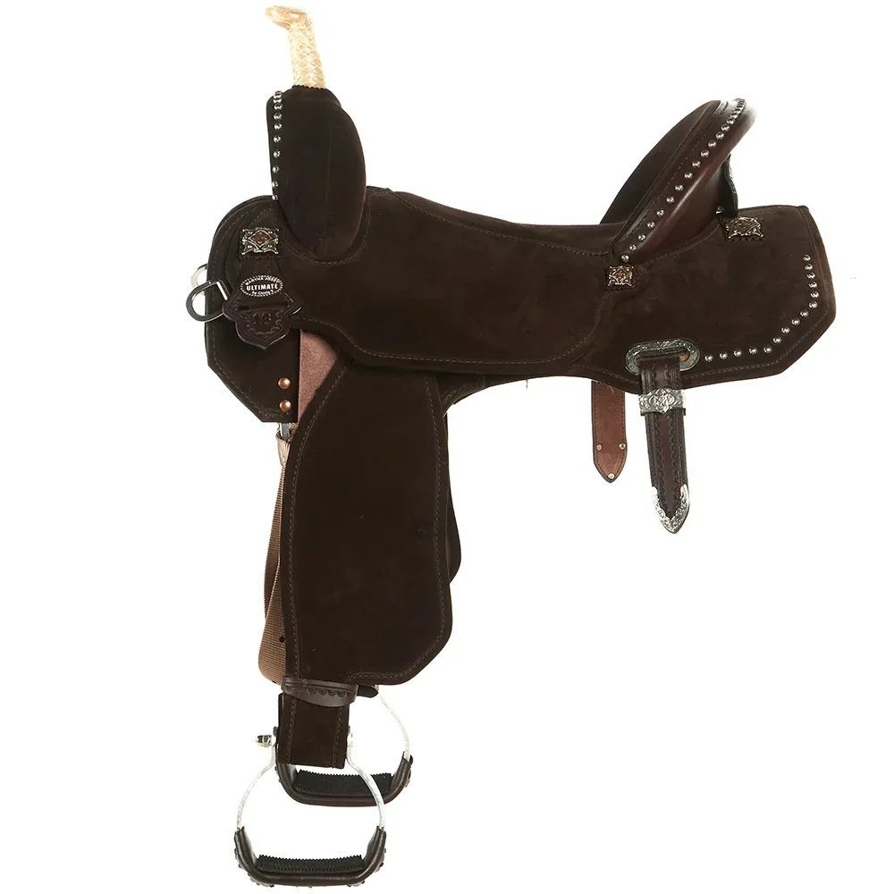 Circle Y Saddlery Josey Mitchel 16in Wide Lightweight Lightspeed Barrel Saddle - Image 2