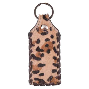 Circle Y Saddlery Leopard Keychain