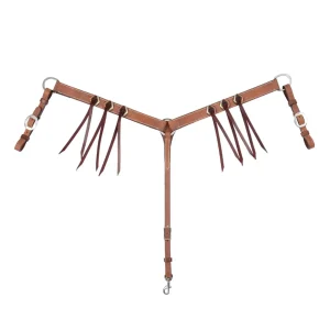 Circle Y Saddlery Oakwood Heavy Oil Breast Collar