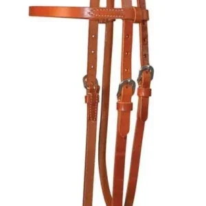 Circle Y Single Ply 5/8in Browband Headstall