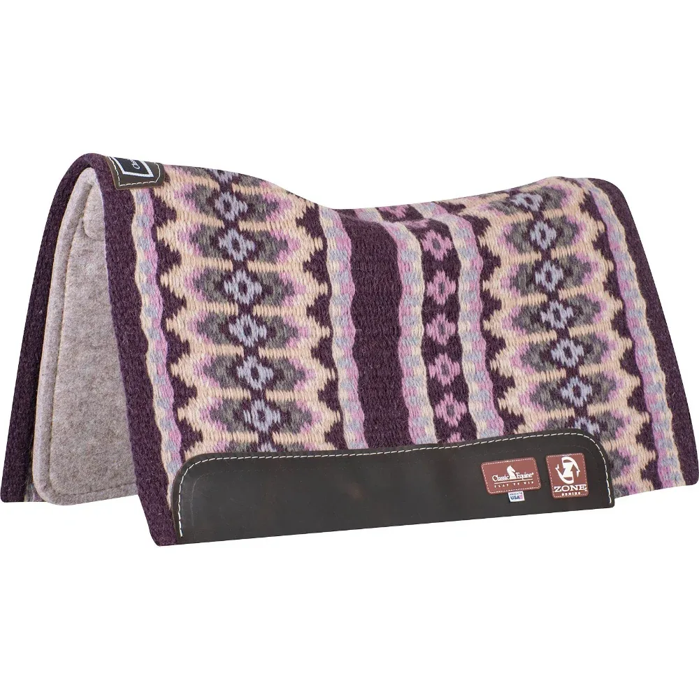 Classic Equine 30x34 Blanket Top with Alpaca Bottom 3/4in Saddle Pad - Image 2