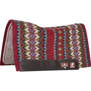 Classic Equine 30x34 Blanket Top with Alpaca Bottom 3/4in Saddle Pad