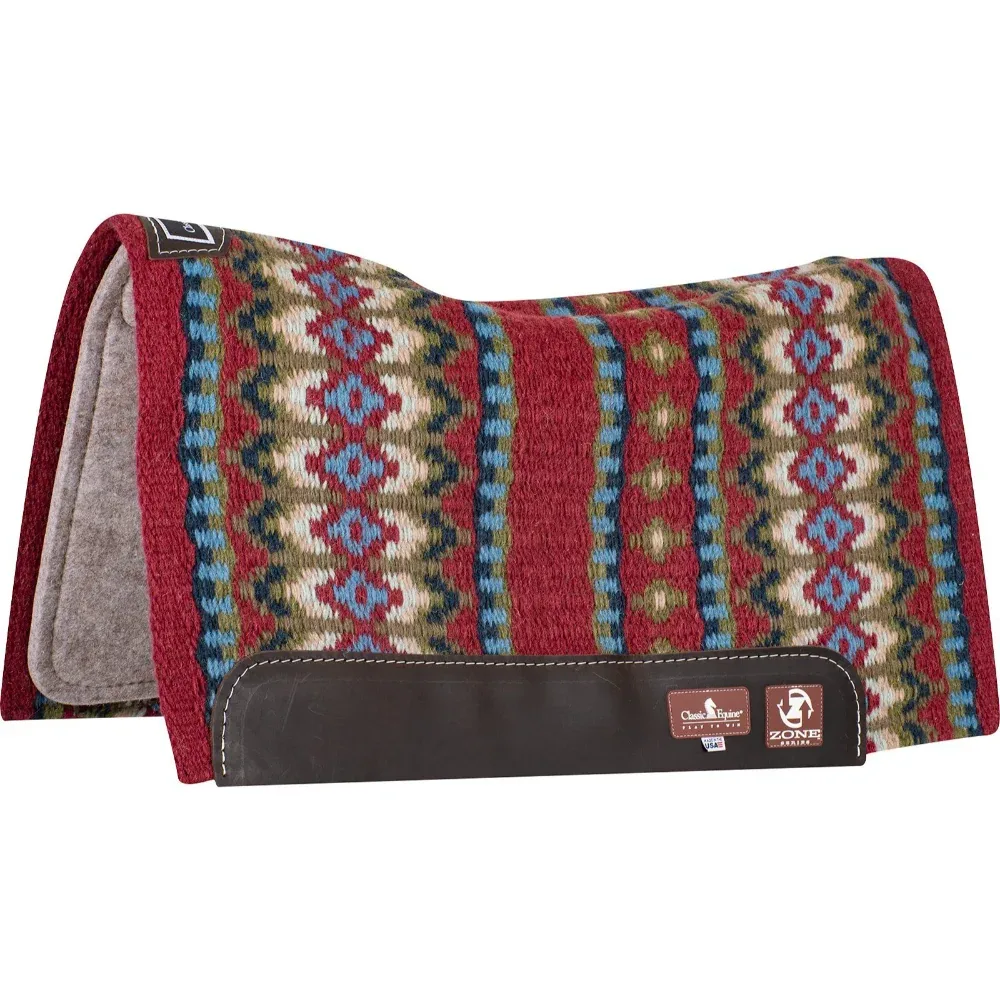 Classic Equine 30x34 Blanket Top with Alpaca Bottom 3/4in Saddle Pad