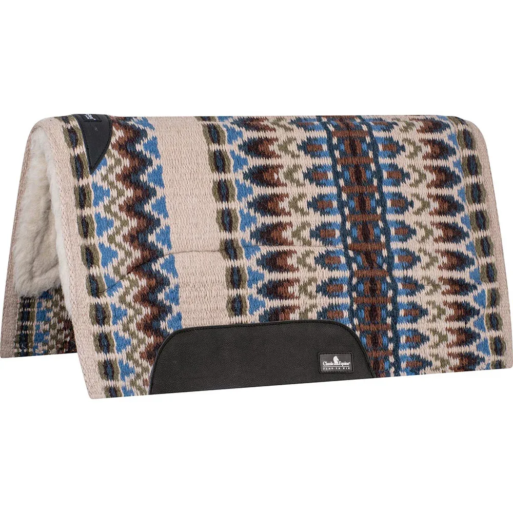 Classic Equine 34x38 SensorFlex Wool Top Saddle Pad