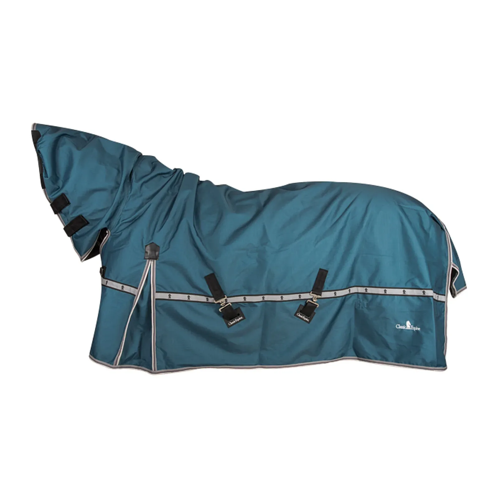 Classic Equine 5K Trainer Hooded Winter Horse Blanket