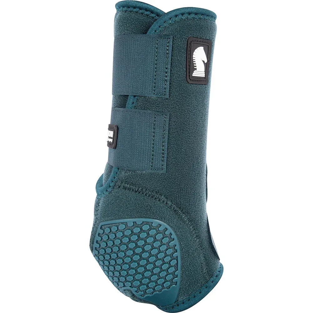 Classic Equine Dragonfly Green Flexion Hind Splint Boots - Image 2