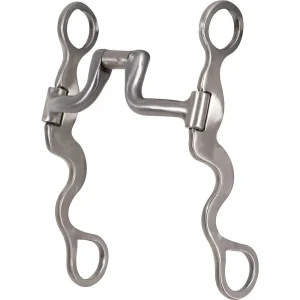 Classic Equine Performance Series Square Hinge Port 8in Calvary Shank Bit