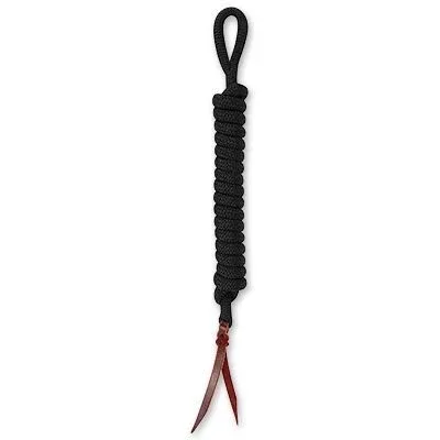 Classic Equine Premium Lead Rope With Popper 9ft Brn