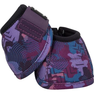 Classic Equine Purple Camo DyNo Turn Bell Boots