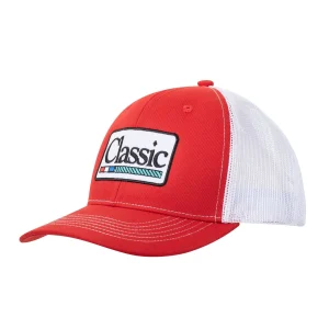 Classic Equine Red Kids Cap
