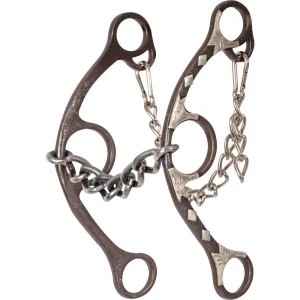 Classic Equine Sherry Cervi Long Shank Chain Gag Bit