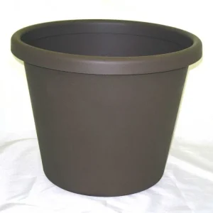 Classic Flower Pot 16 Inch Brown