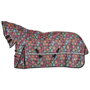 Classic Neon Flower 10k Trainer Hooded Winter Horse Blanket