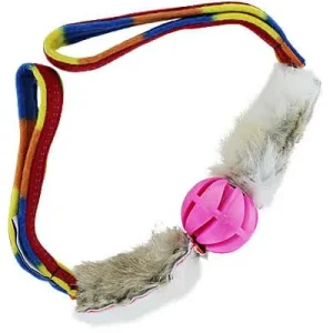 Clean Run TugAway 2-Handle Rabbit Spiral Bungee Tug