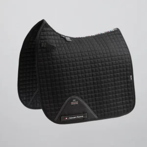 Close Contact Cotton Dressage Saddle Pad Black