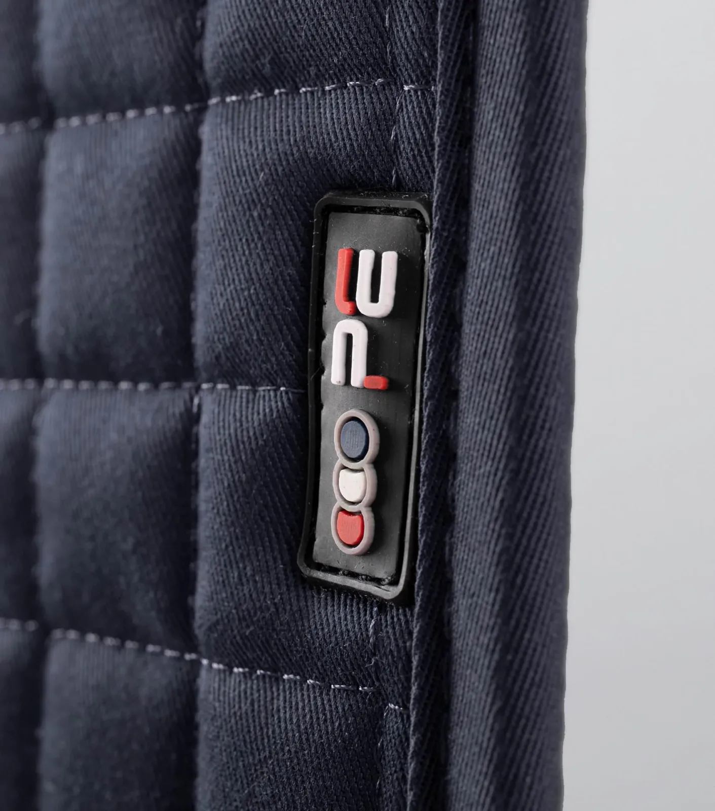 Close Contact Cotton Dressage Saddle Pad Navy - Image 2