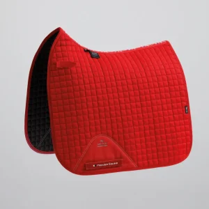Close Contact Cotton Dressage Saddle Pad Red