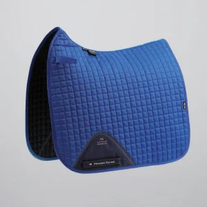 Close Contact Cotton Dressage Saddle Pad Royal Blue