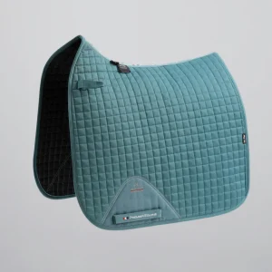 Close Contact Cotton Dressage Saddle Pad Turquoise