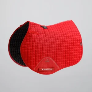 Close Contact Cotton GP/Jump Saddle Pad Red